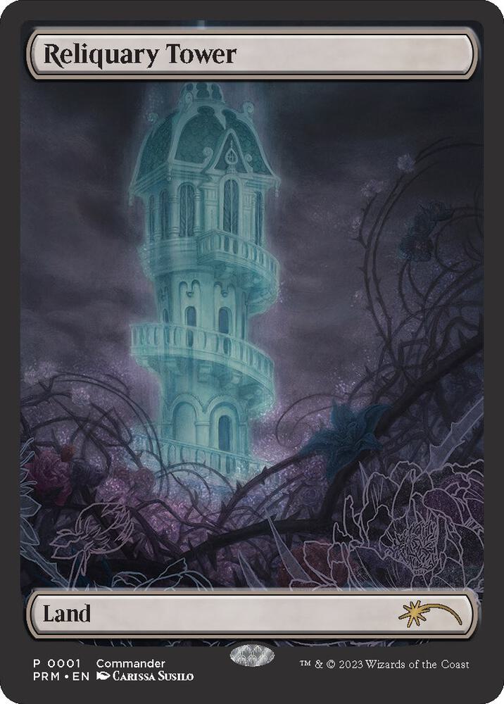 Reliquary Tower (Full Art) 1 card from MagicFest Cards