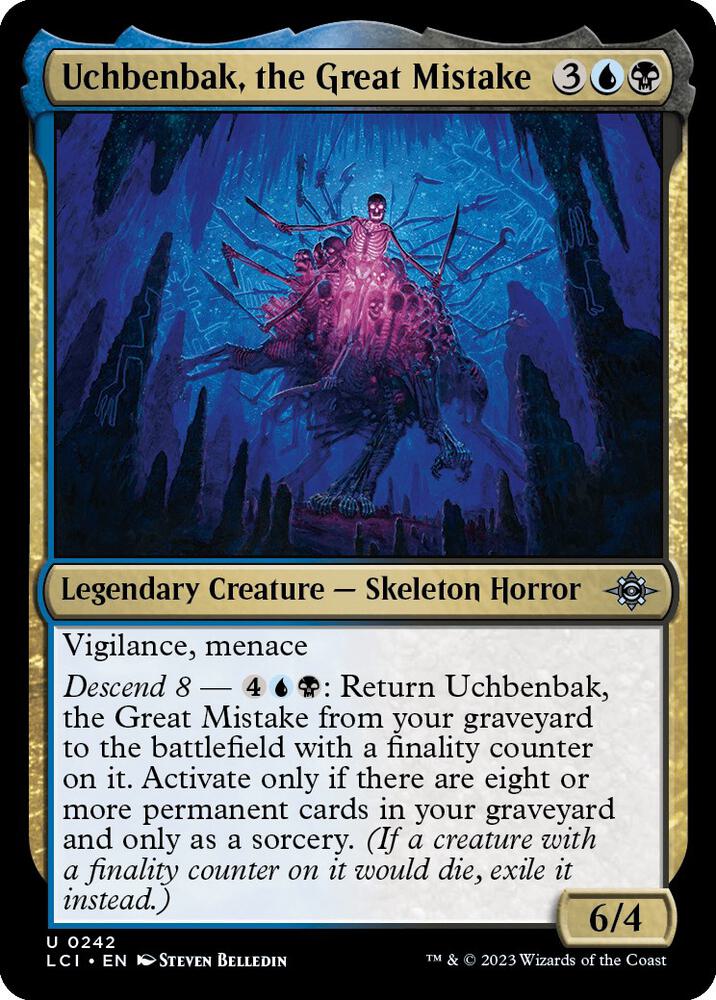 Uchbenbak, the Great Mistake 242 card from The Lost Caverns of Ixalan