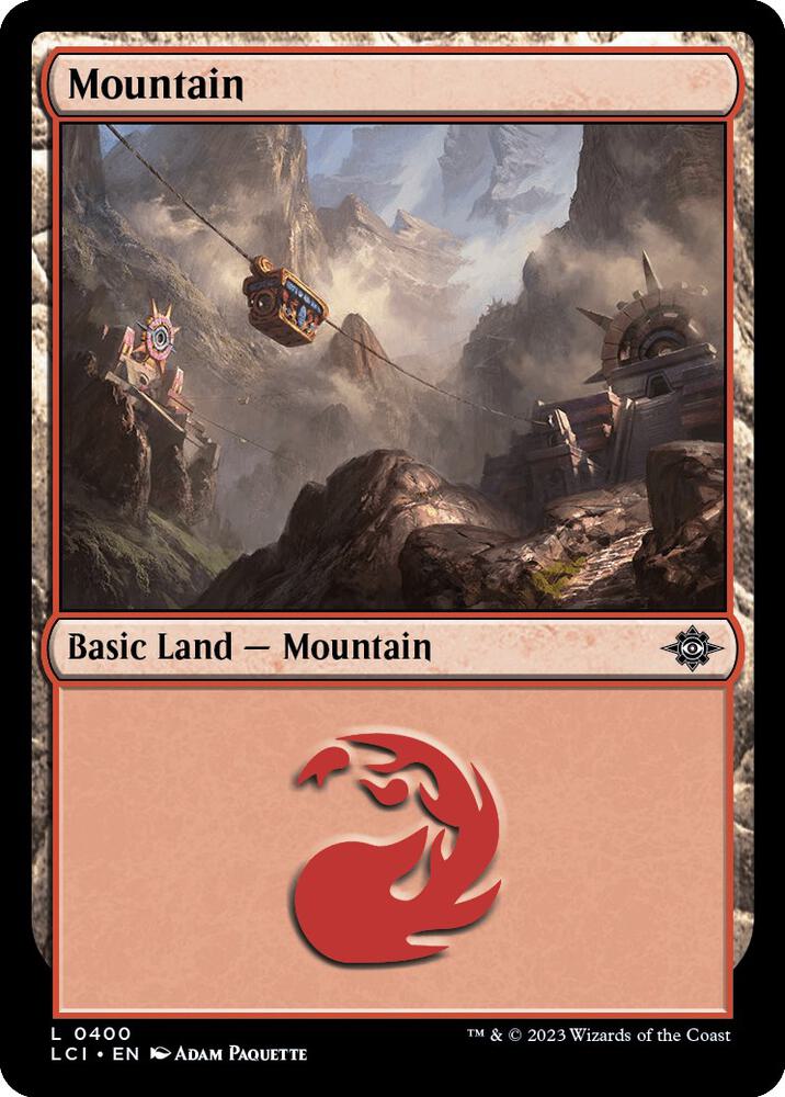 Mountain 400 card from The Lost Caverns of Ixalan