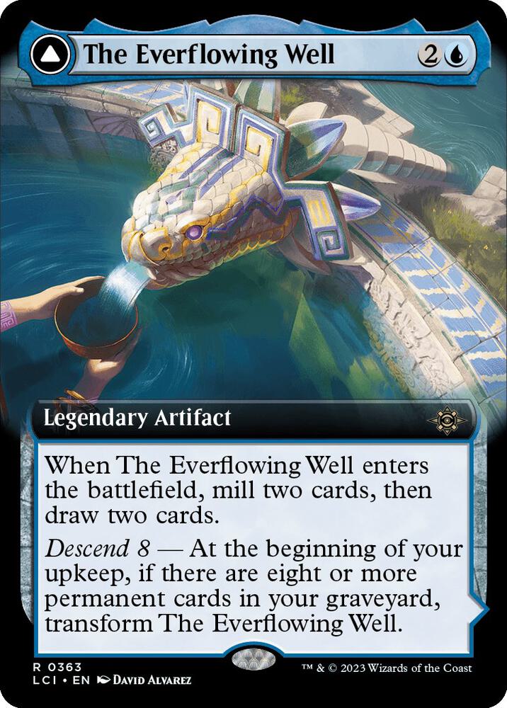 The Everflowing Well (Extended Art) 363 card from The Lost Caverns of Ixalan