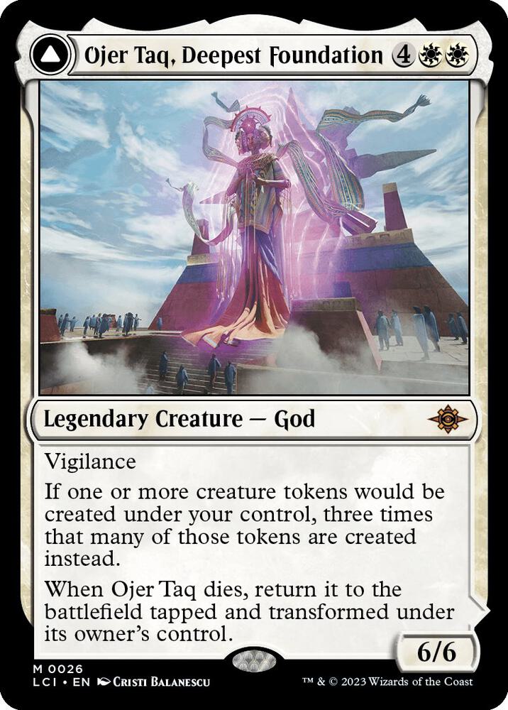Ojer Taq, Deepest Foundation 26 card from The Lost Caverns of Ixalan