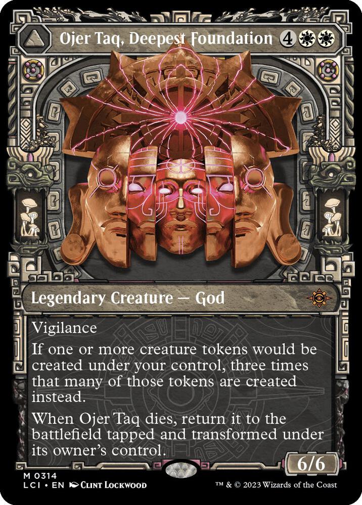 Ojer Taq, Deepest Foundation (Showcase) 314 card from The Lost Caverns of Ixalan