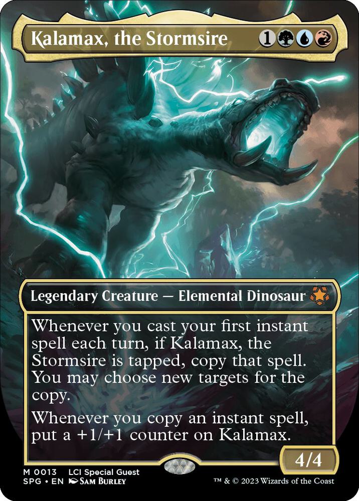 Kalamax, the Stormsire (Borderless) 13 card from Special Guests