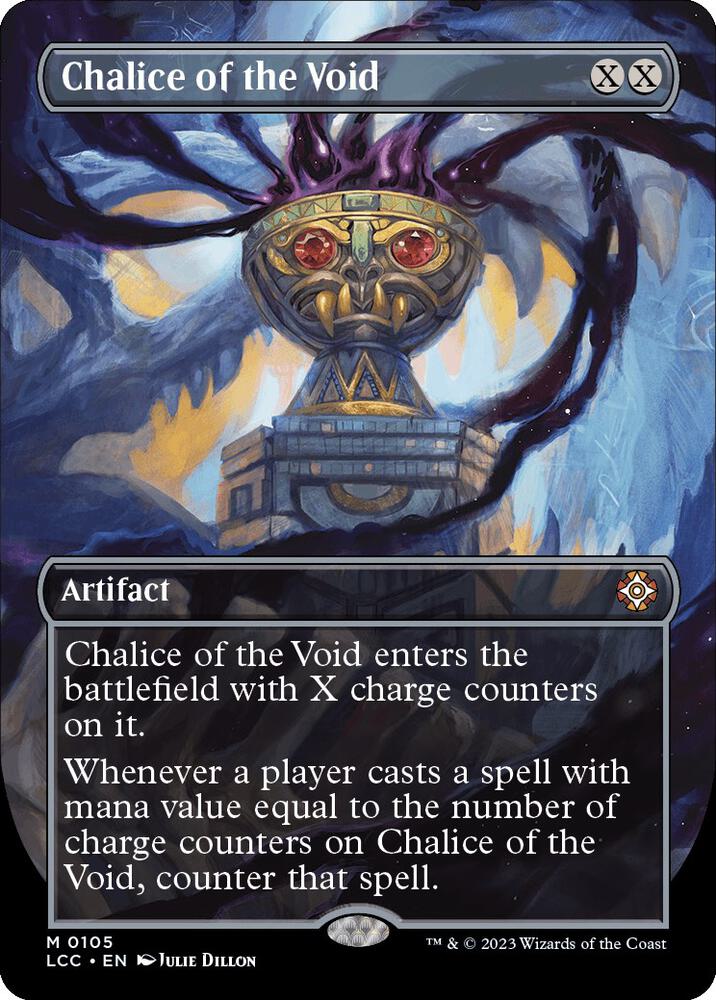 Chalice of the Void (Borderless) 105 card from Commander: The Lost Caverns of Ixalan