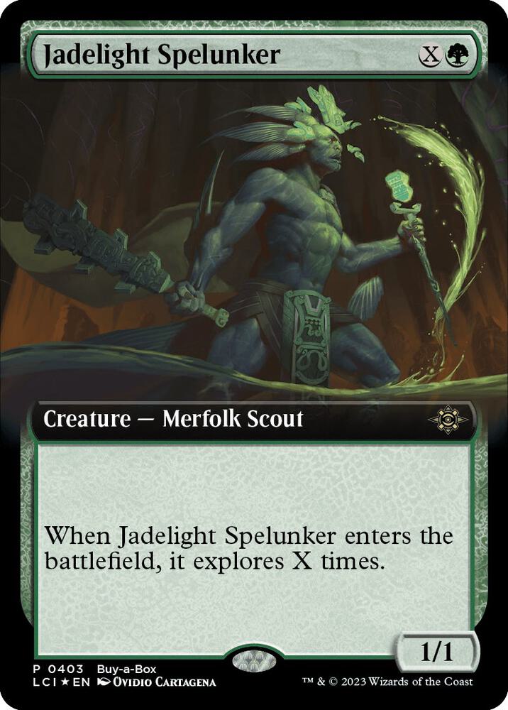 Jadelight Spelunker (Extended Art) 403 card from Buy-A-Box Promos