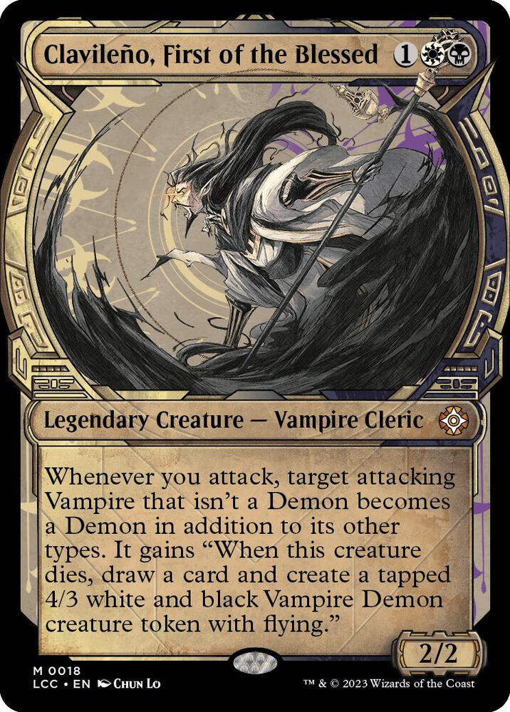 Clavileno, First of the Blessed (Showcase) 18 card from Commander: The Lost Caverns of Ixalan