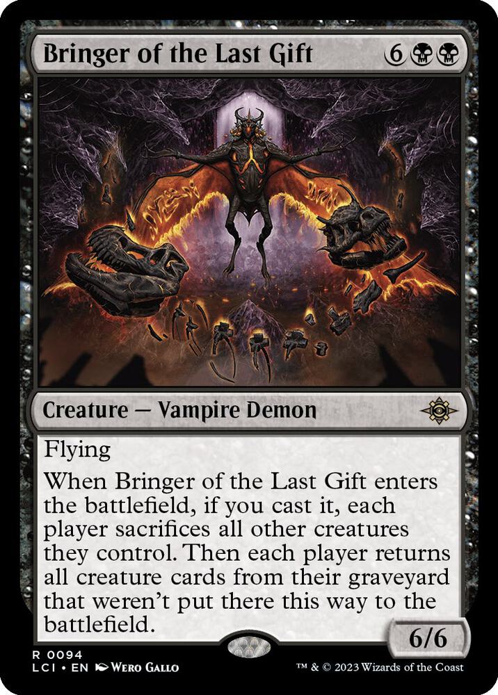 Bringer of the Last Gift 94 card from The Lost Caverns of Ixalan