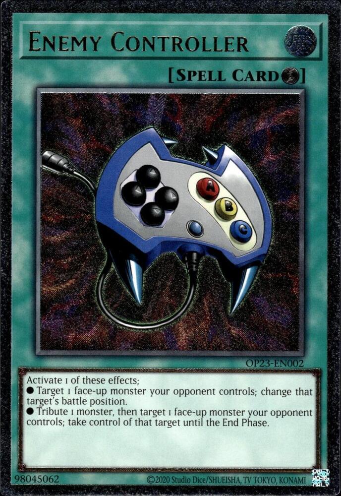 Enemy Controller (UTR) OP23-EN002 card from OTS Tournament Pack 23
