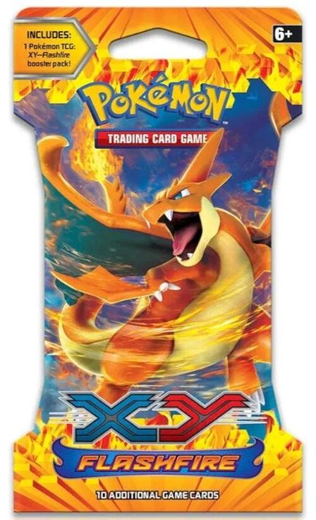 Flashfire Sleeved Booster Pack sealed product from XY - Flashfire