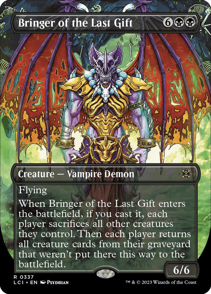 Bringer of the Last Gift (Borderless) 337 card from The Lost Caverns of Ixalan