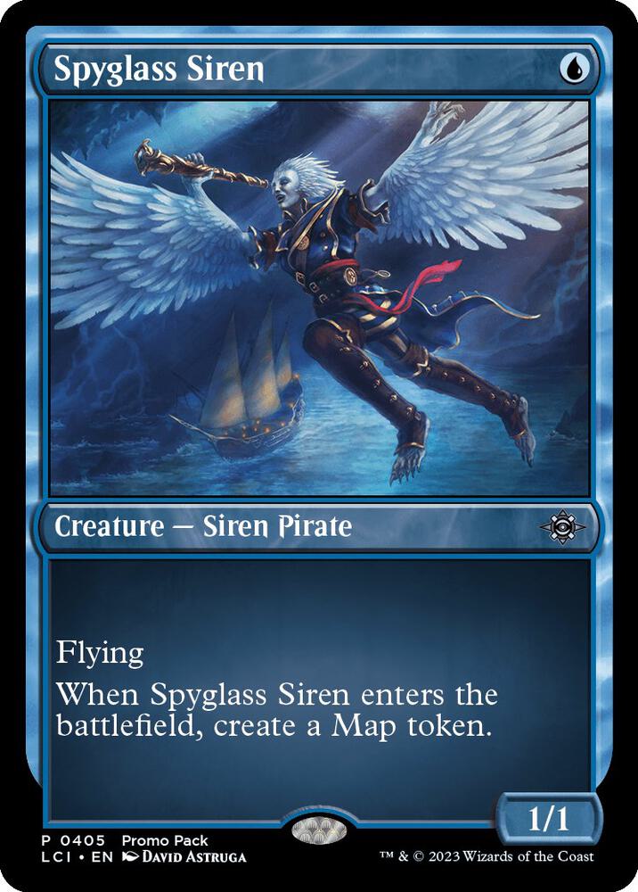 Spyglass Siren 405 card from Promo Pack: The Lost Caverns of Ixalan