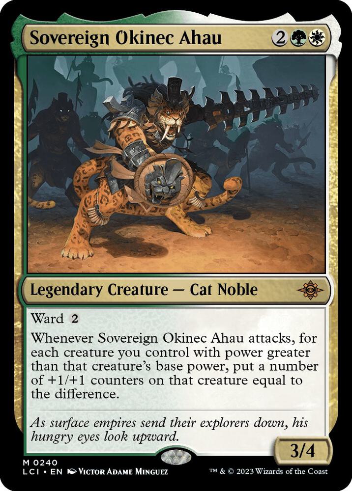 Sovereign Okinec Ahau 240 card from The Lost Caverns of Ixalan