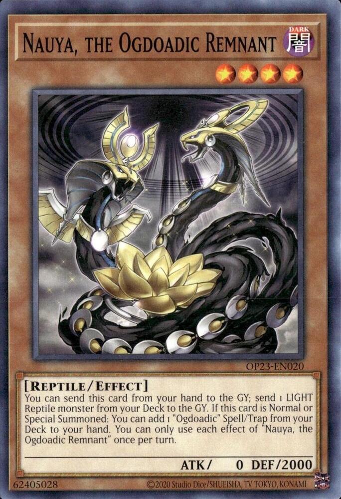 Nauya, the Ogdoadic Remnant OP23-EN020 card from OTS Tournament Pack 23