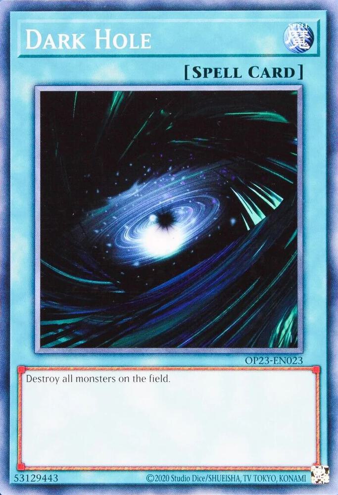 Dark Hole OP23-EN023 card from OTS Tournament Pack 23