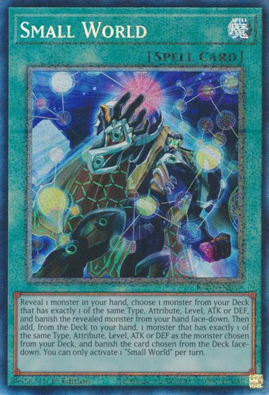 Small World (PCR) RA01-EN067 card from 25th Anniversary Rarity Collection