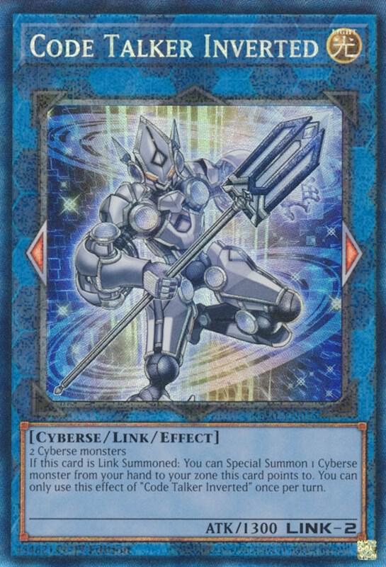 Code Talker Inverted (PCR) RA01-EN045 card from 25th Anniversary Rarity Collection