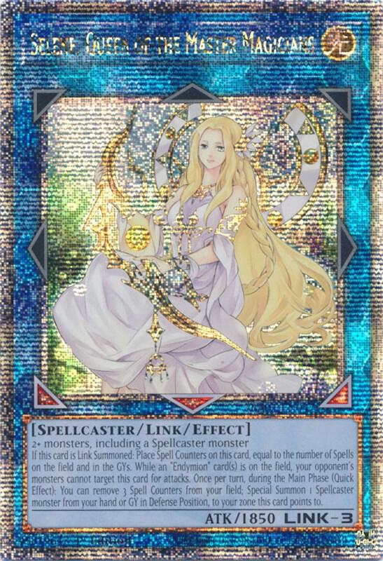 Selene, Queen of the Master Magicians (Quarter Century Secret Rare) RA01-EN047 card from 25th Anniversary Rarity Collection
