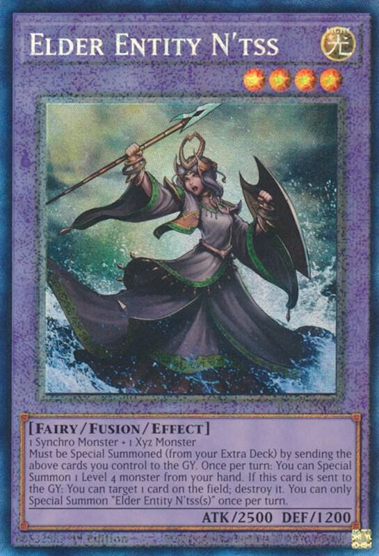 Elder Entity N'tss (PCR) RA01-EN026 card from 25th Anniversary Rarity Collection
