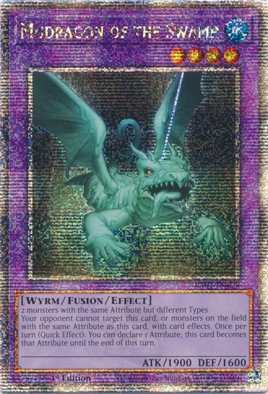 Mudragon of the Swamp (Quarter Century Secret Rare) RA01-EN028 card from 25th Anniversary Rarity Collection