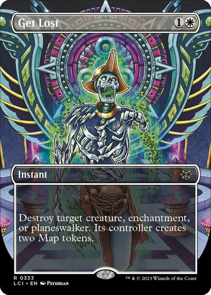 Get Lost (Borderless) 333 card from The Lost Caverns of Ixalan