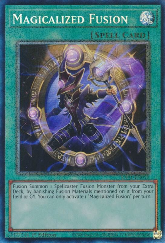 Magicalized Fusion (PCR) RA01-EN058 card from 25th Anniversary Rarity Collection