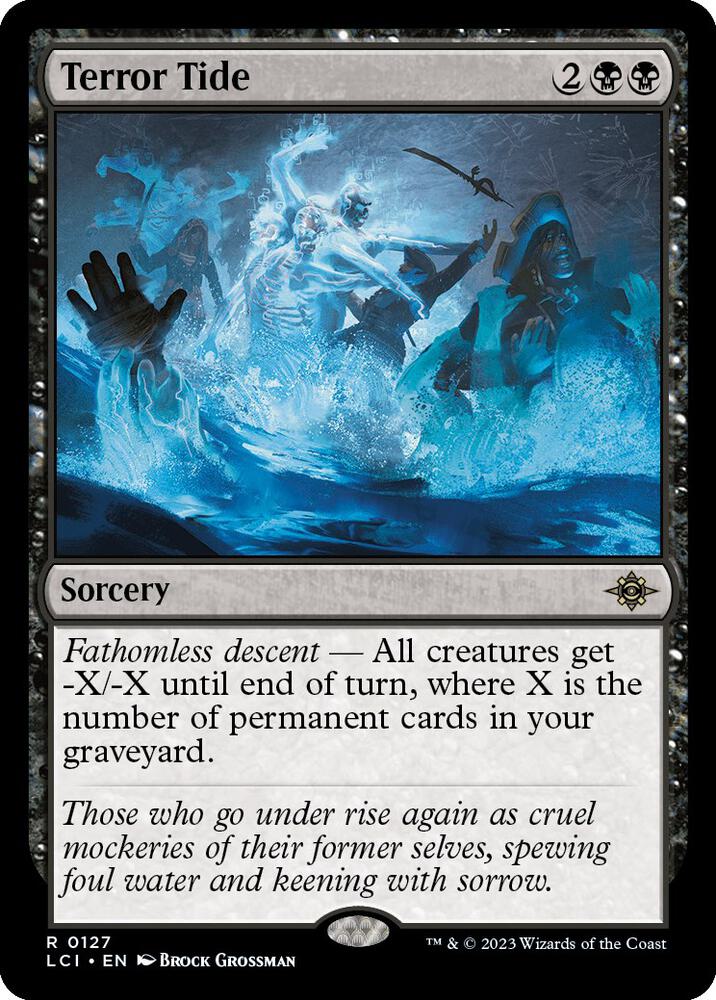 Terror Tide 127 card from The Lost Caverns of Ixalan