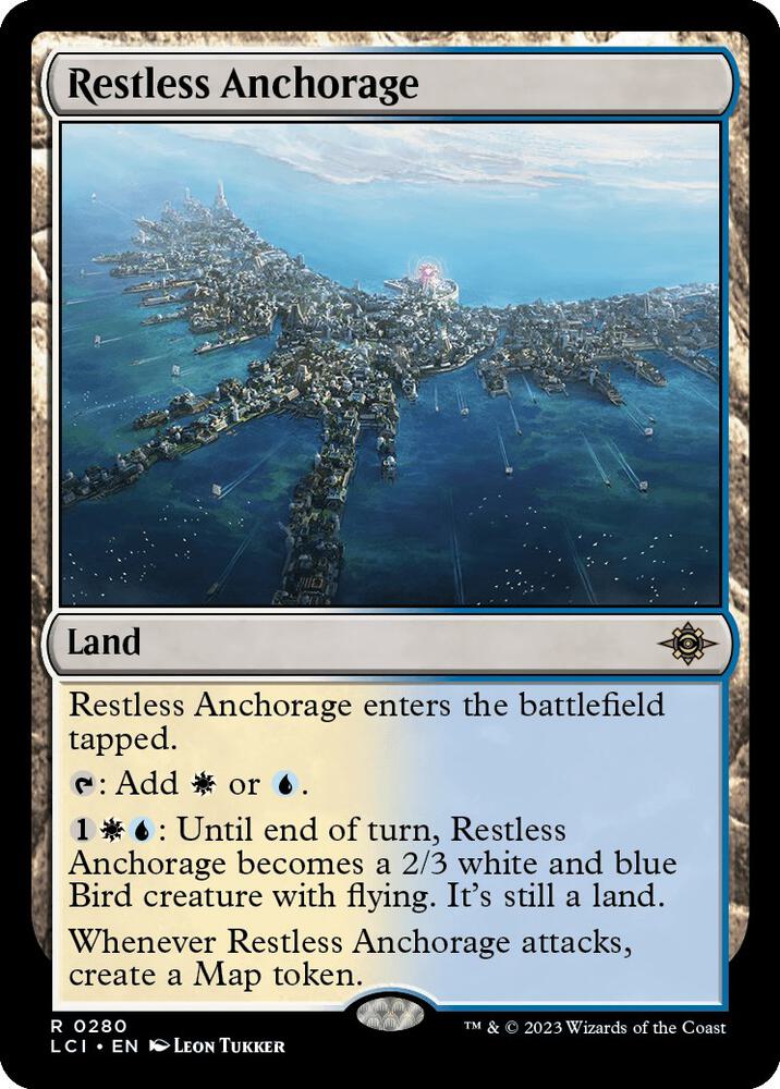 Restless Anchorage 280 card from The Lost Caverns of Ixalan