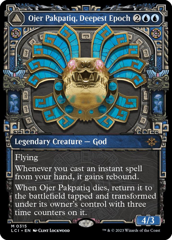 Ojer Pakpatiq, Deepest Epoch (Showcase) 315 card from The Lost Caverns of Ixalan