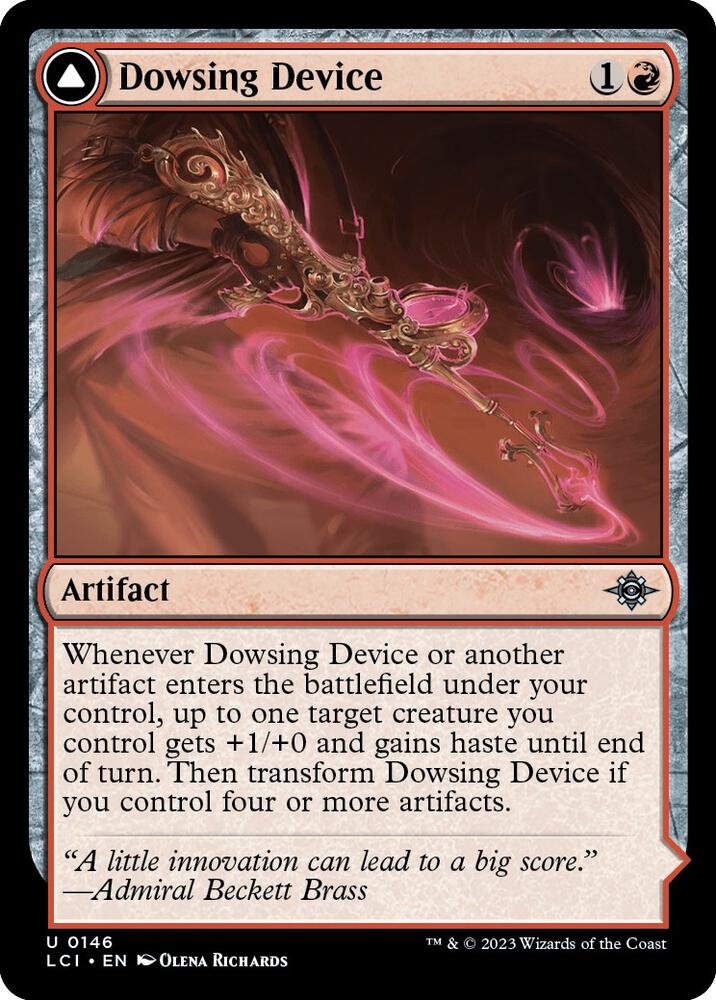 Dowsing Device 146 card from The Lost Caverns of Ixalan
