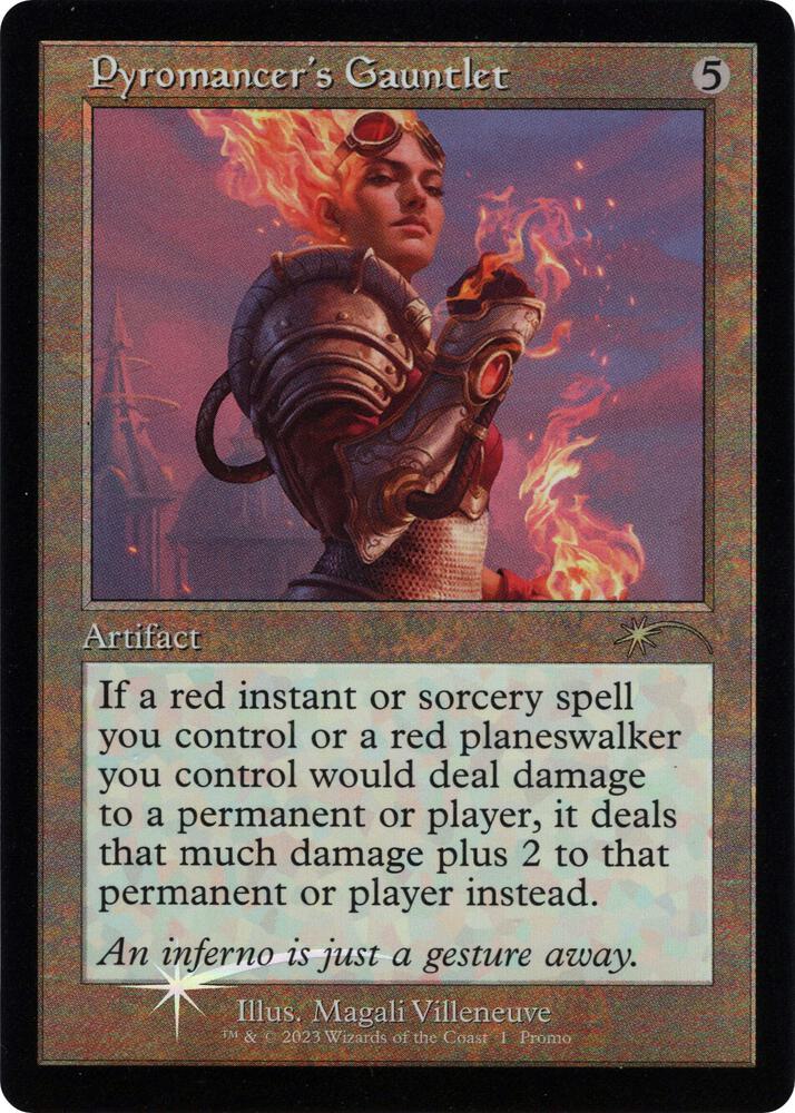 Pyromancer's Gauntlet (Retro Frame) 1 card from Media Promos