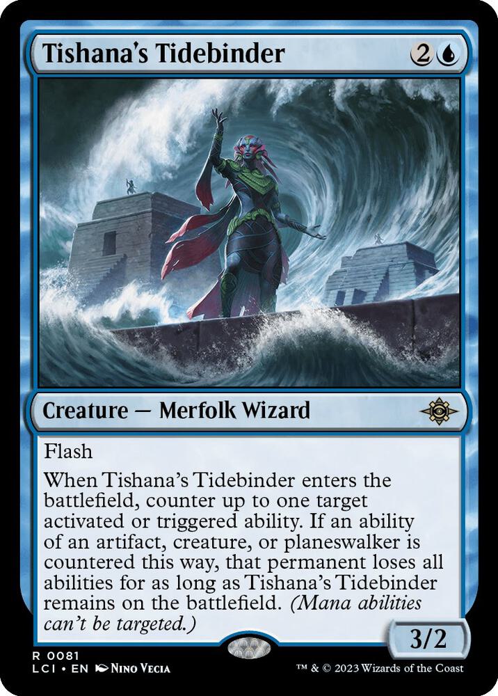 Tishana's Tidebinder 81 card from The Lost Caverns of Ixalan