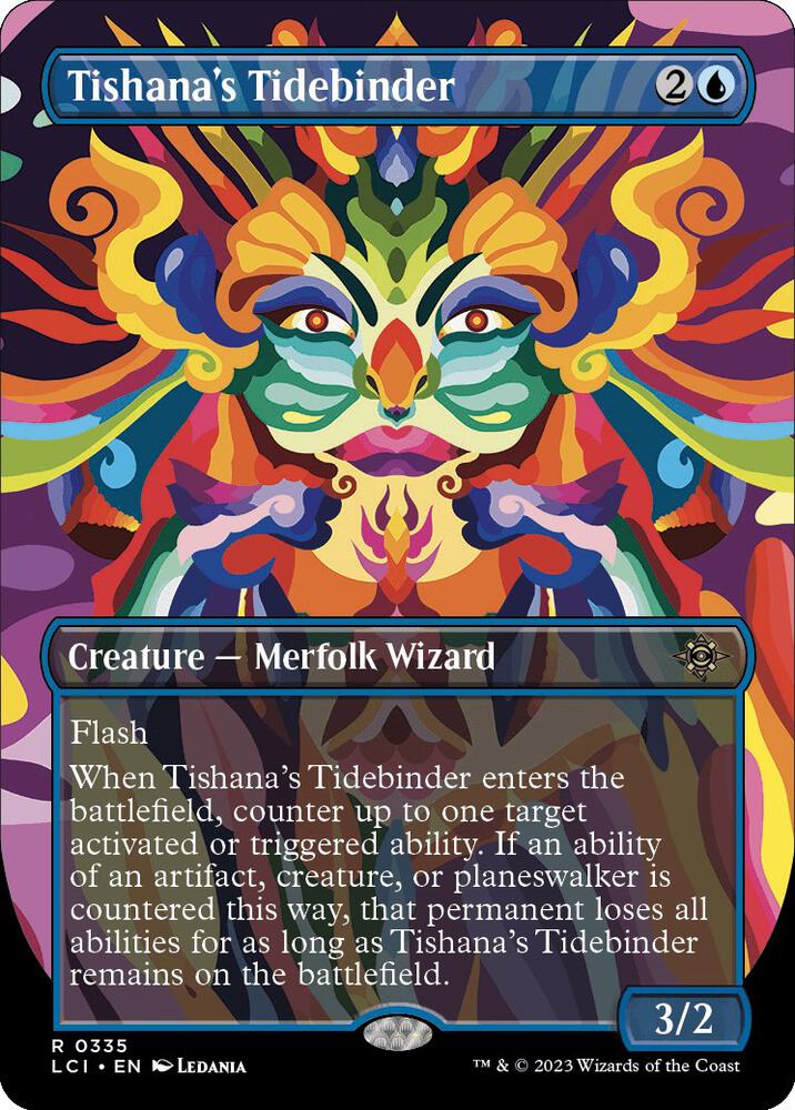 Tishana's Tidebinder (Borderless) 335 card from The Lost Caverns of Ixalan