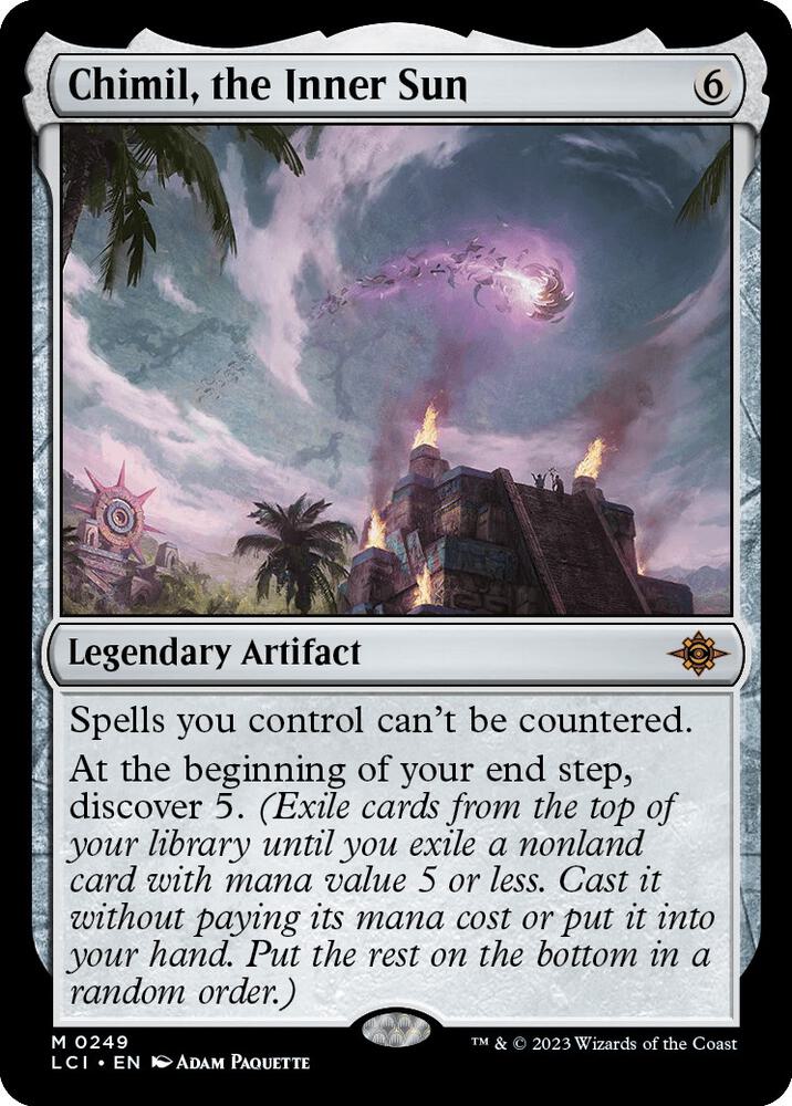 Chimil, the Inner Sun 249 card from The Lost Caverns of Ixalan