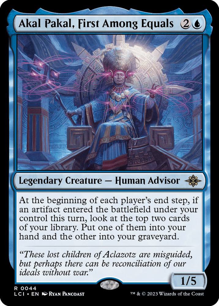 Akal Pakal, First Among Equals 44 card from The Lost Caverns of Ixalan