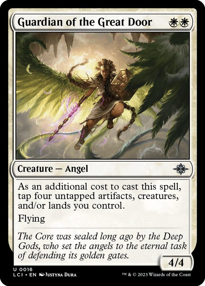 Guardian of the Great Door 16 card from The Lost Caverns of Ixalan