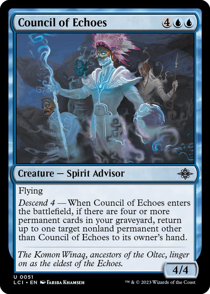 Council of Echoes 51 card from The Lost Caverns of Ixalan
