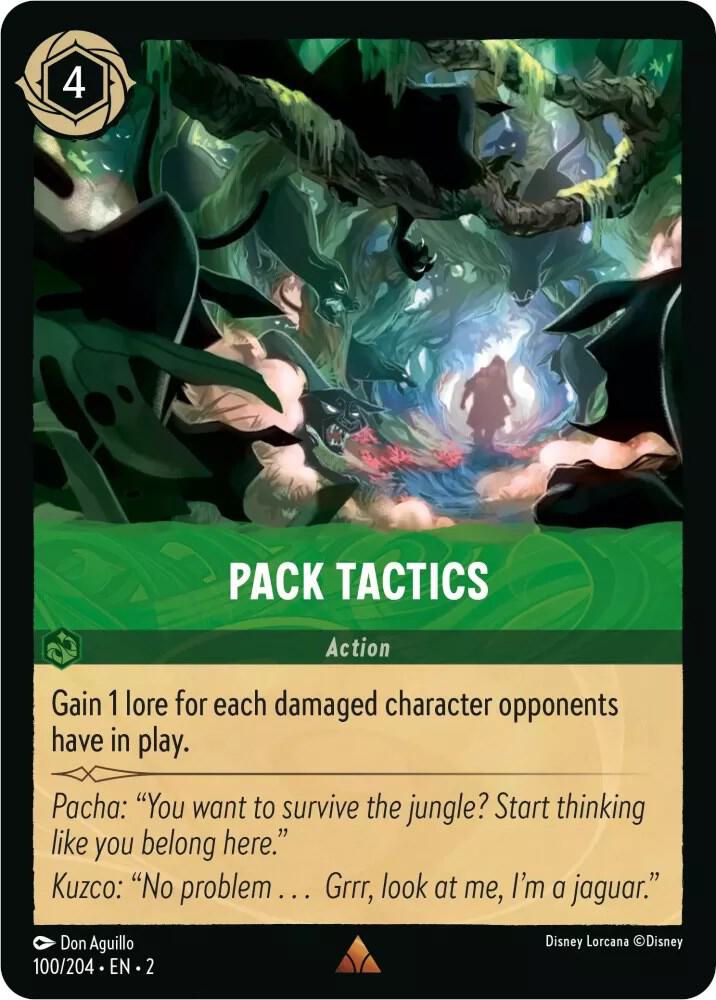 Pack Tactics 100/204 card from Rise of the Floodborn