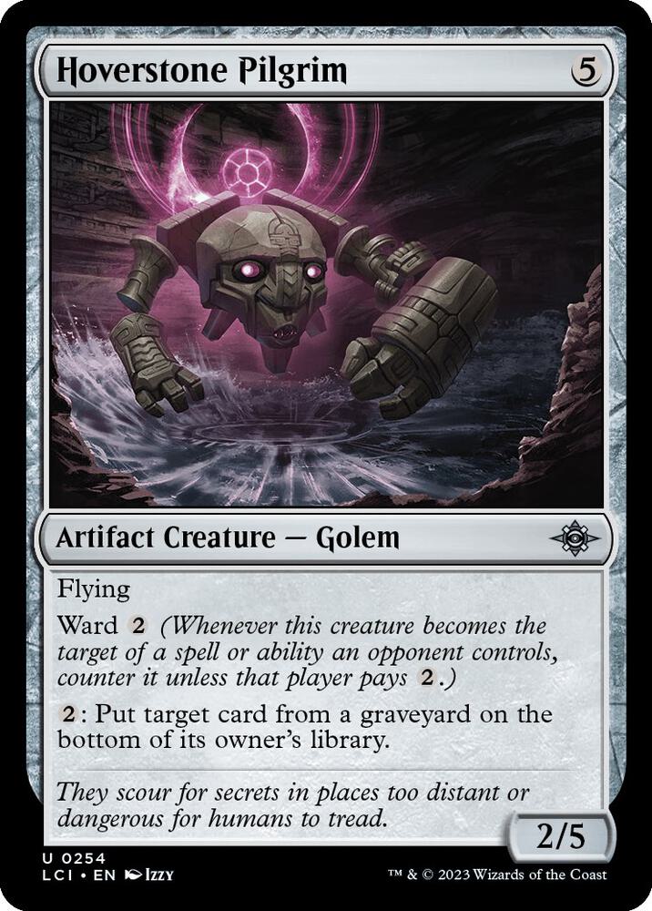 Hoverstone Pilgrim 254 card from The Lost Caverns of Ixalan
