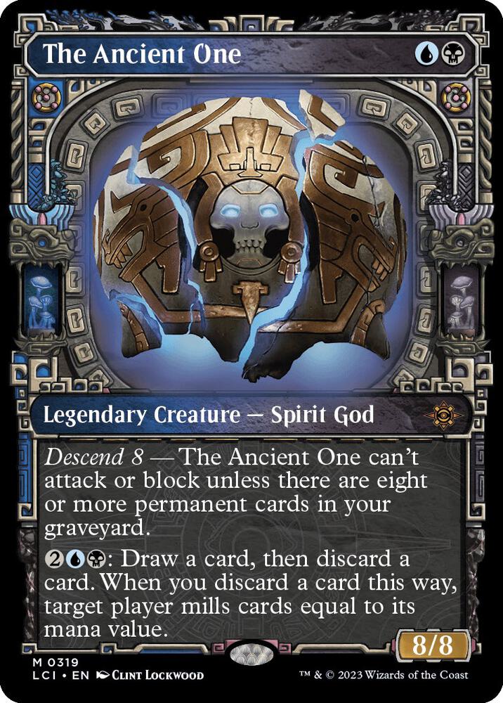 The Ancient One (Showcase) 319 card from The Lost Caverns of Ixalan