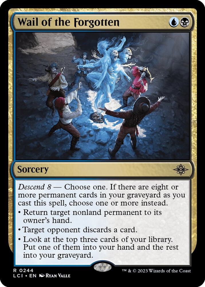 Wail of the Forgotten 244 card from The Lost Caverns of Ixalan