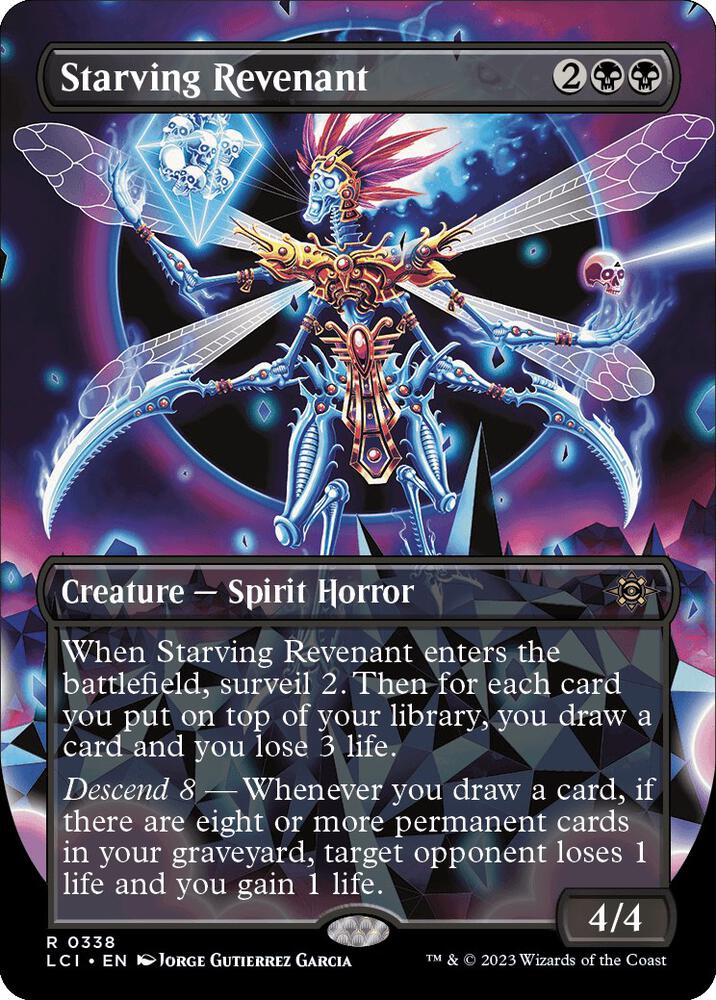 Starving Revenant (Borderless) 338 card from The Lost Caverns of Ixalan