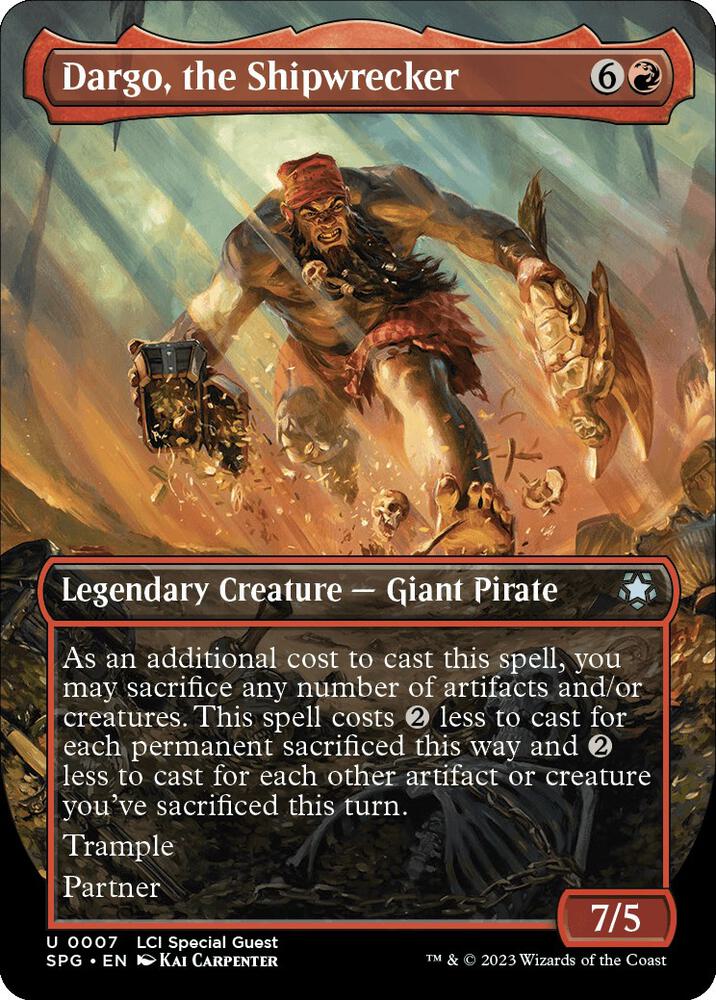 Dargo, the Shipwrecker (Borderless) 7 card from Special Guests