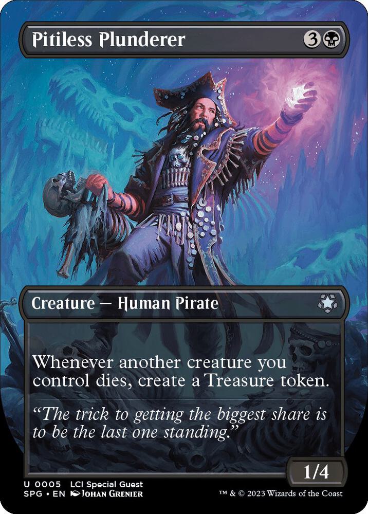 Pitiless Plunderer (Borderless) 5 card from Special Guests