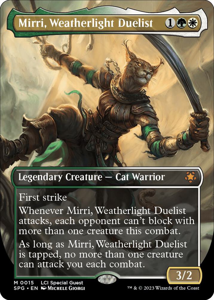 Mirri, Weatherlight Duelist (Borderless) 15 card from Special Guests