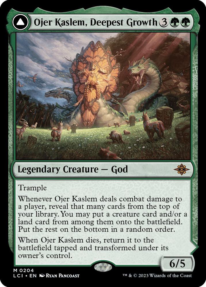 Ojer Kaslem, Deepest Growth 204 card from The Lost Caverns of Ixalan