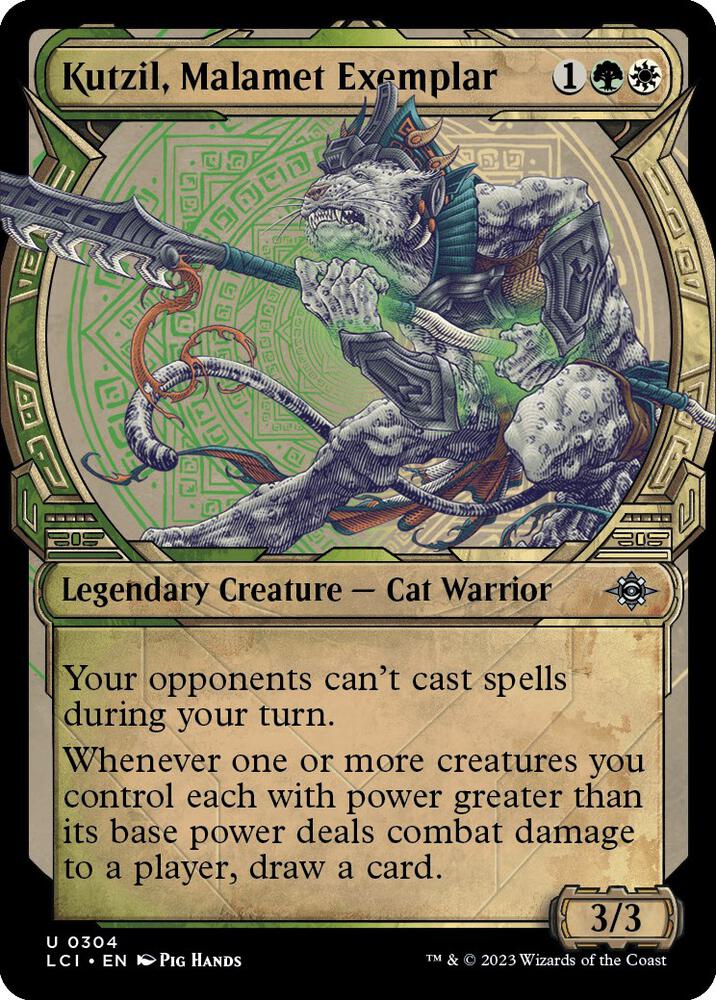 Kutzil, Malamet Exemplar (Showcase) 304 card from The Lost Caverns of Ixalan