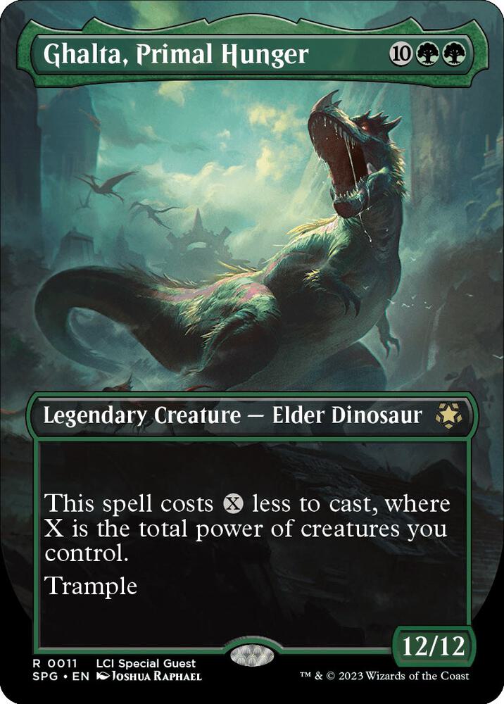 Ghalta, Primal Hunger (Borderless) 11 card from Special Guests