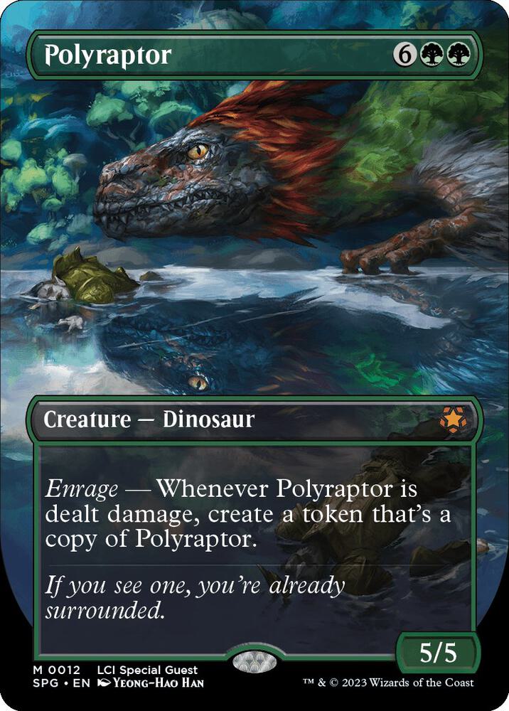 Polyraptor (Borderless) 12 card from Special Guests