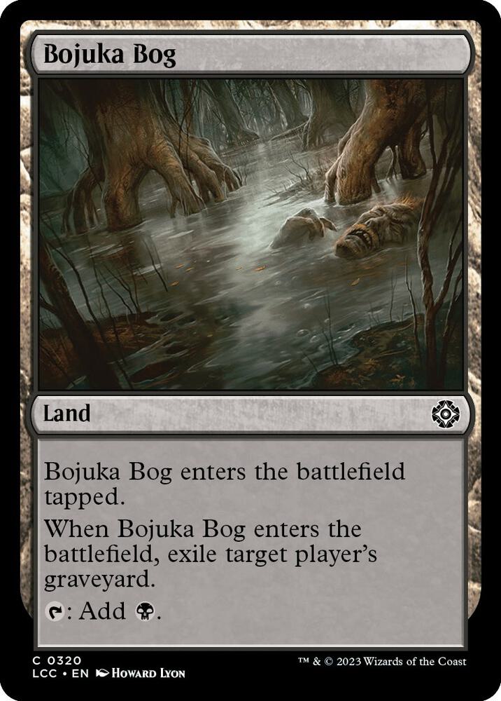 Bojuka Bog 320 card from Commander: The Lost Caverns of Ixalan