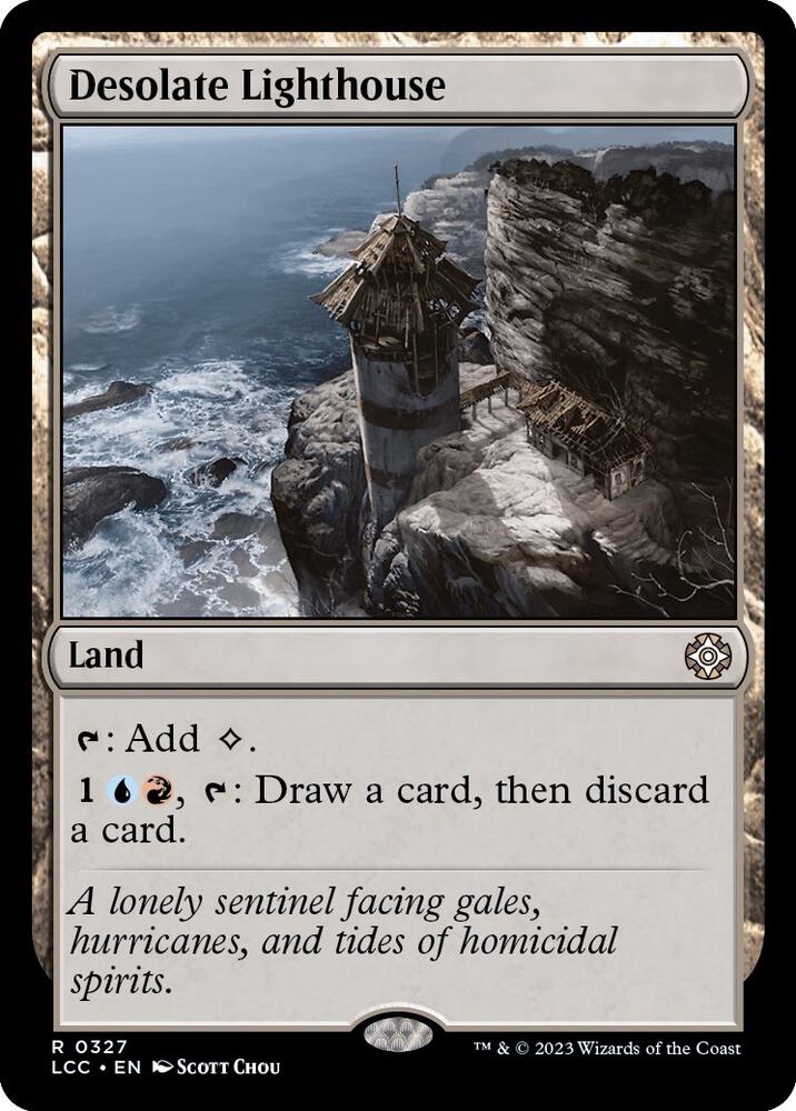 Desolate Lighthouse 327 card from Commander: The Lost Caverns of Ixalan